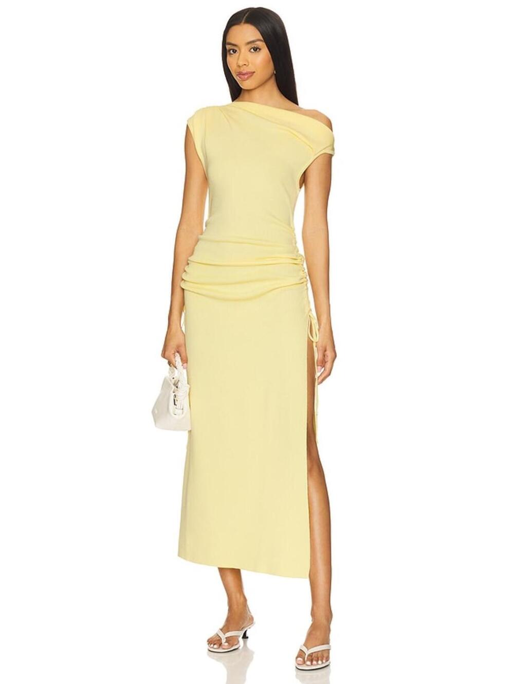 LIONESS x REVOLVE Original Sin Dress in Lemon